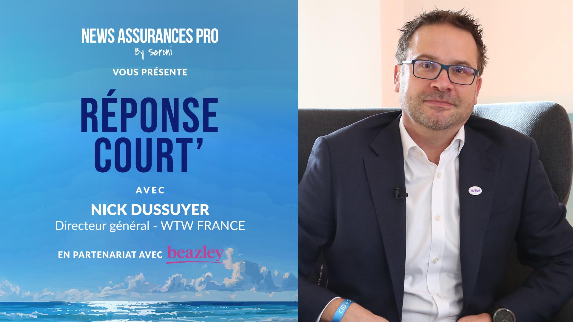 Visuel Nick Dussuyer (WTW) : « Les clients sont plus sélectifs sur les LTA »