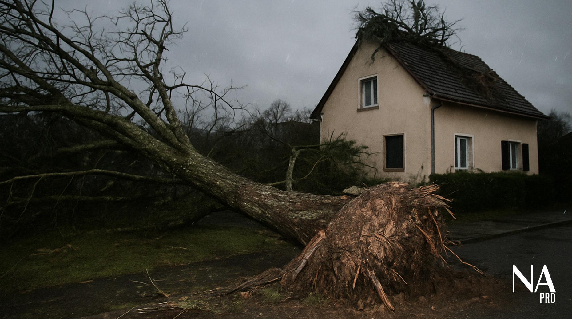 Visuel Tempête Nils : Au moins un milliard d'euros de dommages assurés (CCR)