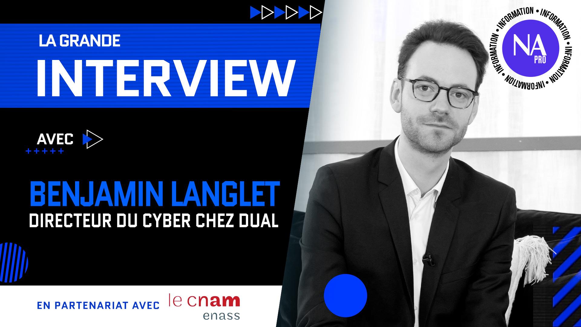 Visuel La Grande Interview : Benjamin Langlet face à la rédaction