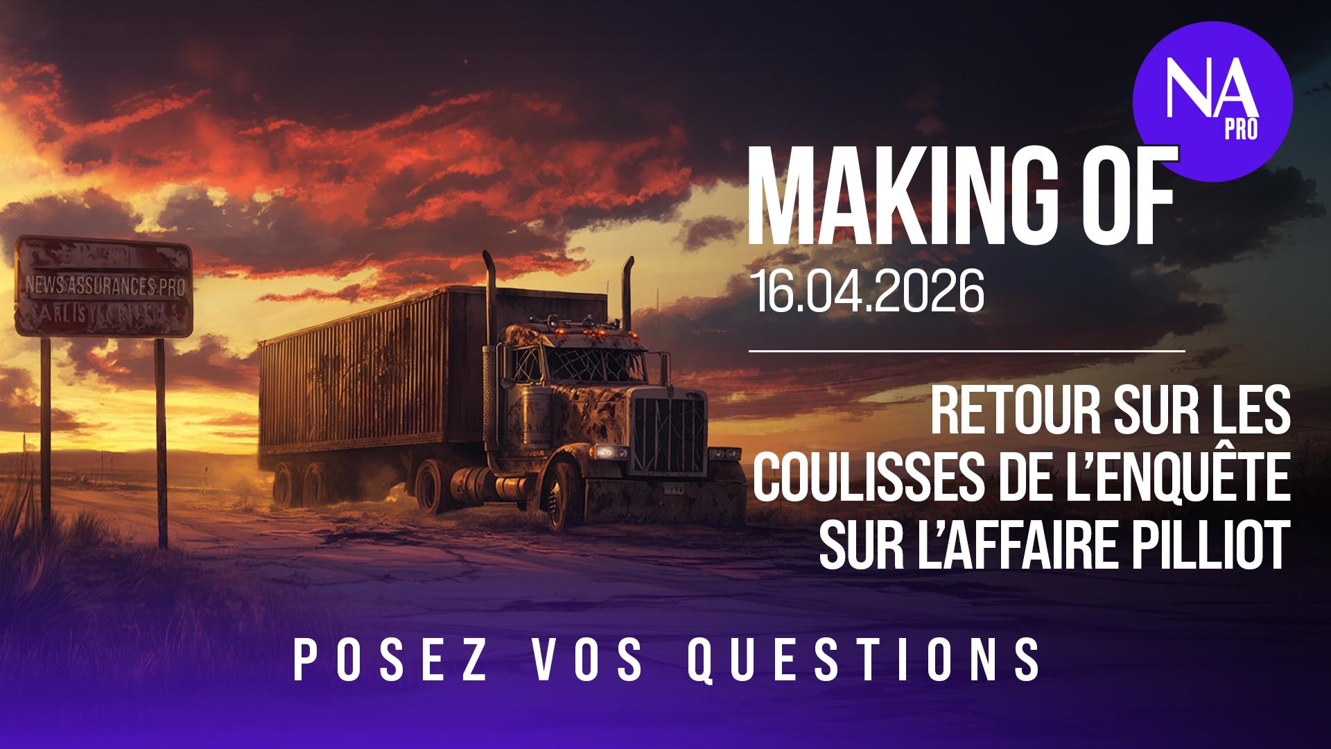 Making of - Vous avez des questions sur l’affaire Pilliot ? On y répond en live le 16 avril à 14h00 !