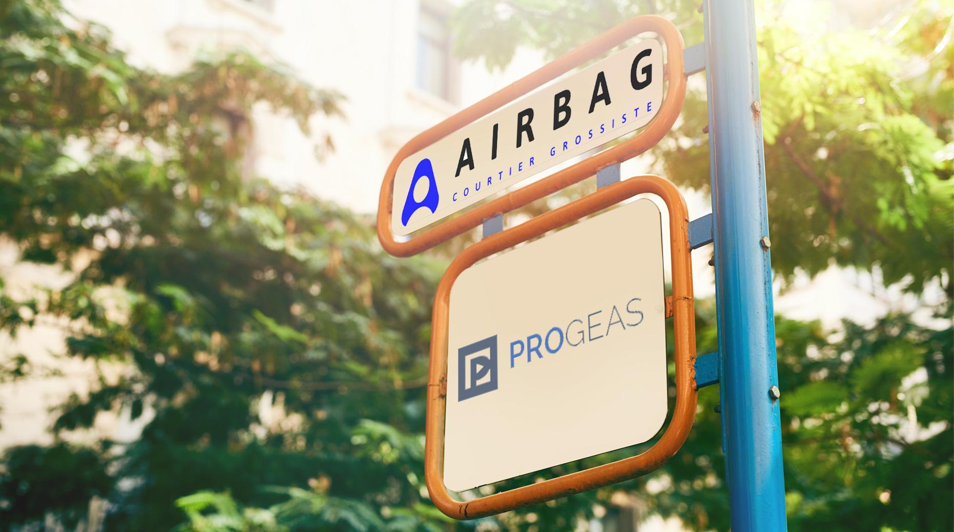 Visuel Risques d'entreprise : Airbag et Progeas se rapprochent