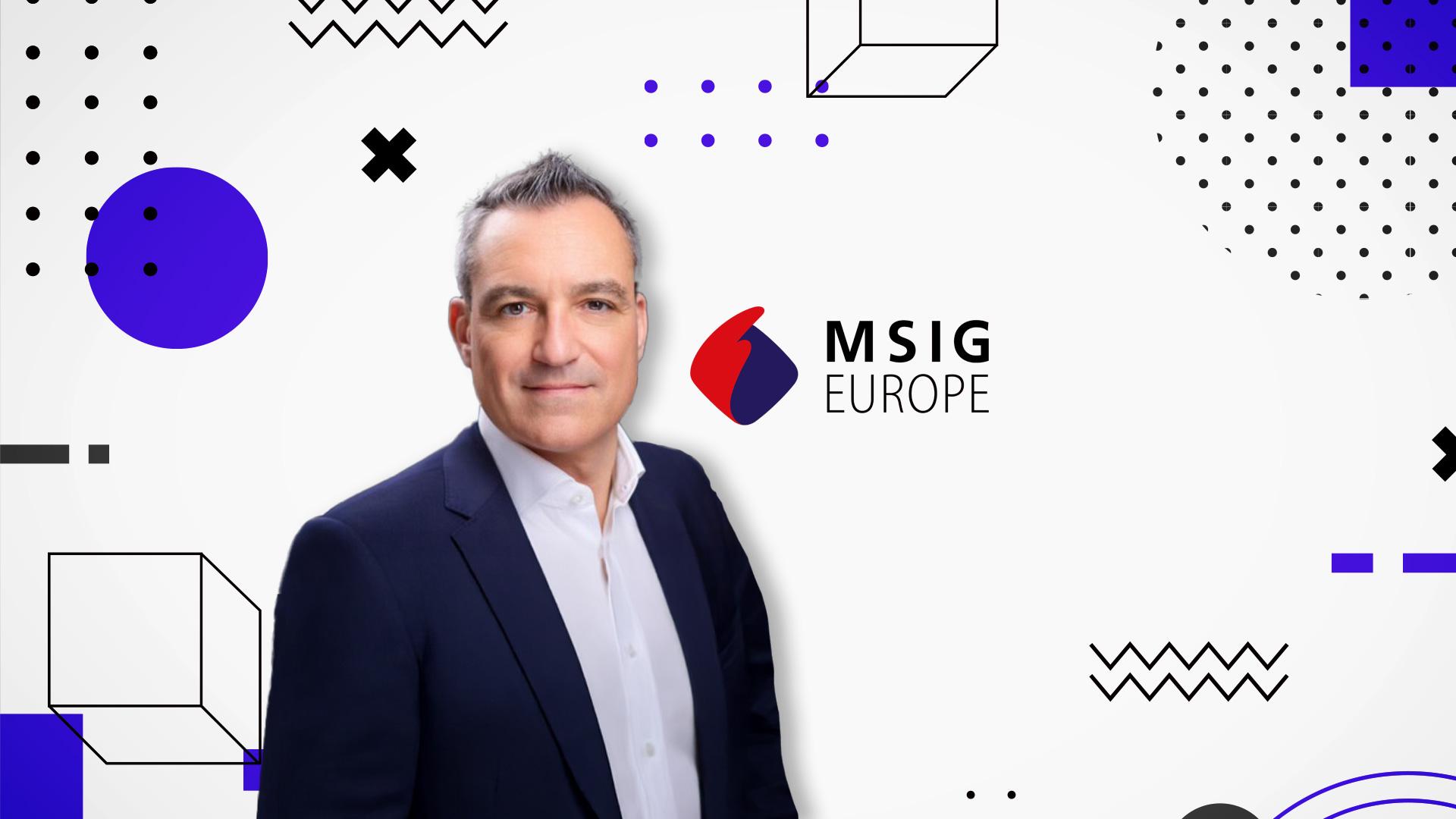 Visuel MSIG Europe : Olivier Reiz, futur patron pour la France