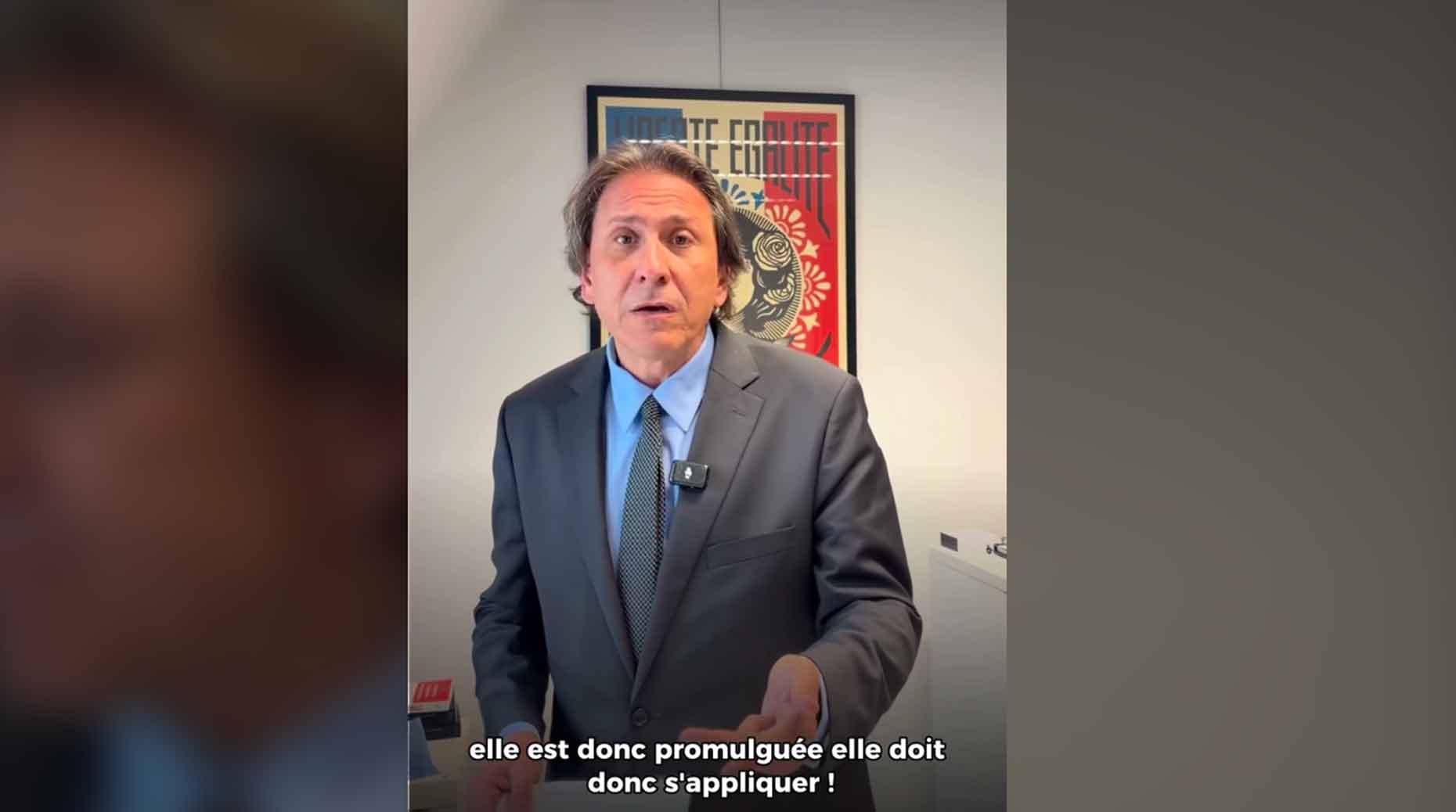 Visuel Complémentaires : Jérôme Guedj demande à Stéphanie Rist d'appliquer la loi