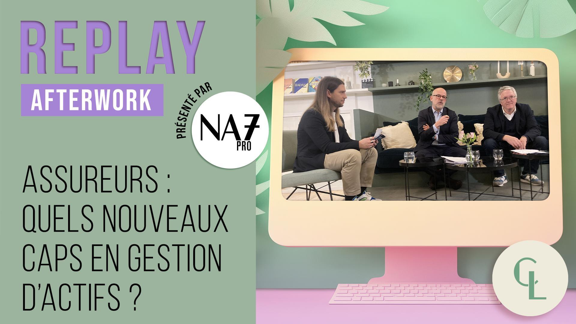 Visuel Replay – Retour sur l’Afterwork consacré à la gestion d'actifs des assureurs