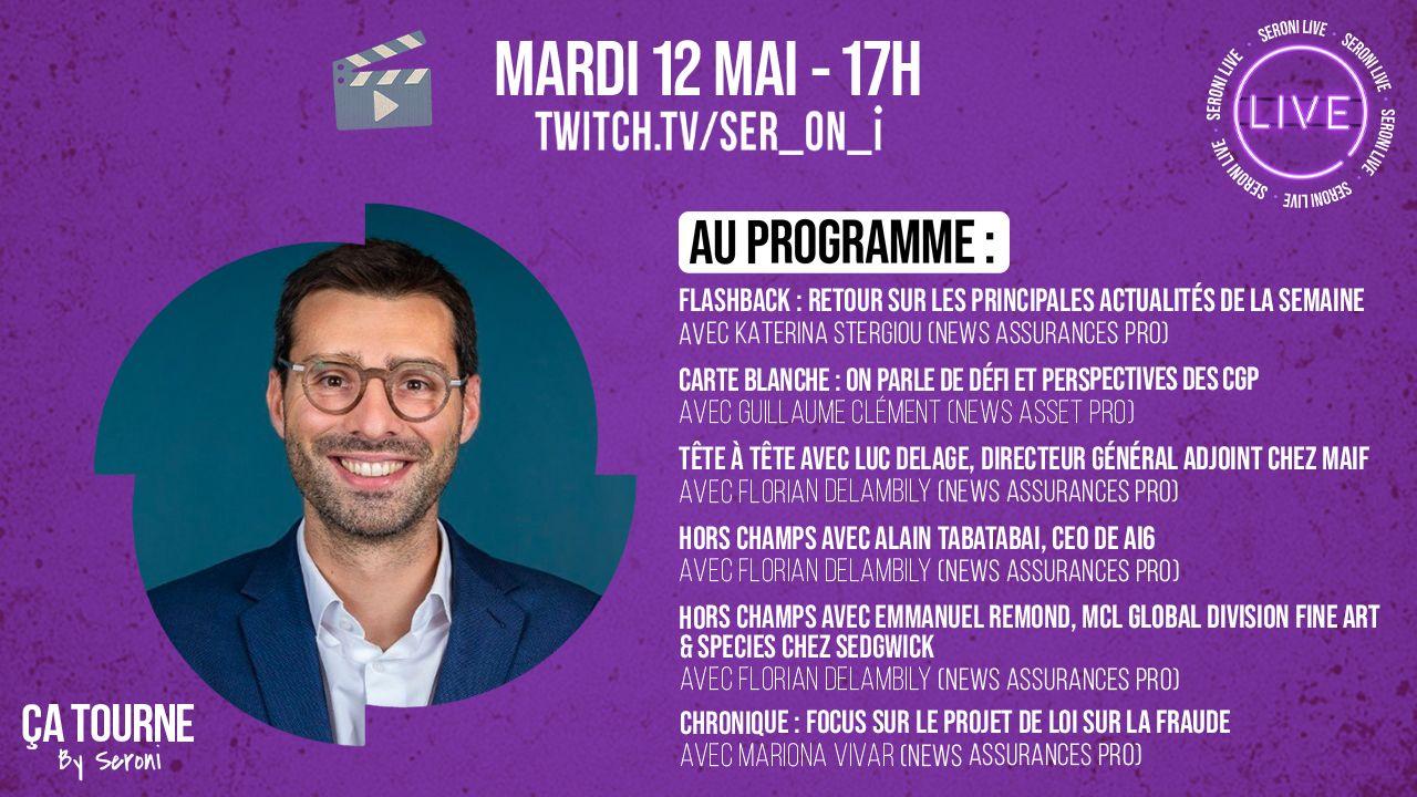Visuel Replay – Ça Tourne, l’émission du 12 mai 2026