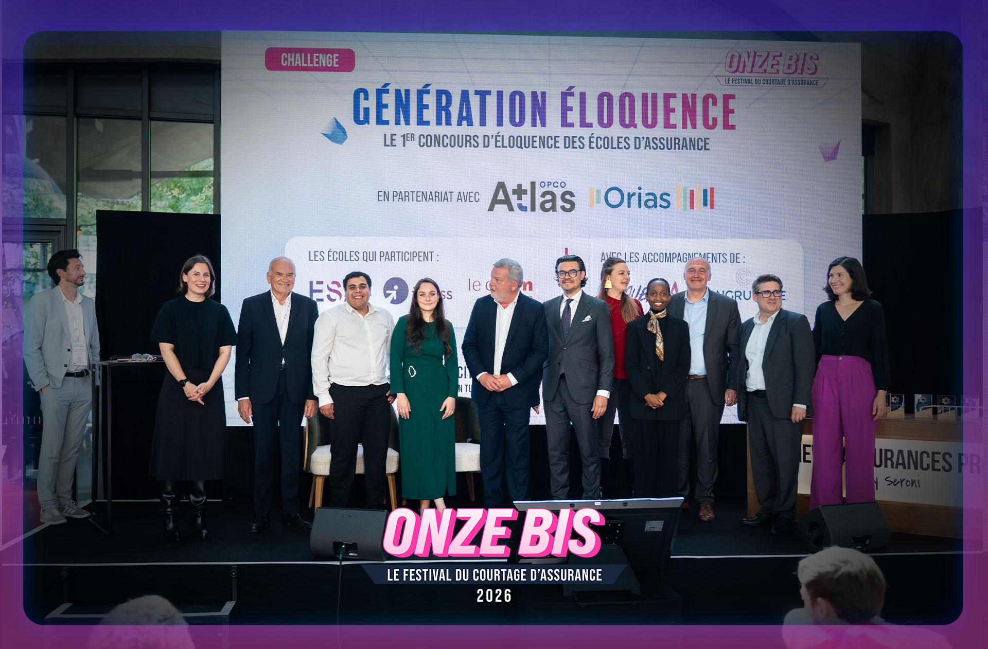 Visuel Challenge "Génération Éloquence" : Therence Ceriani (ESA) remporte la première édition