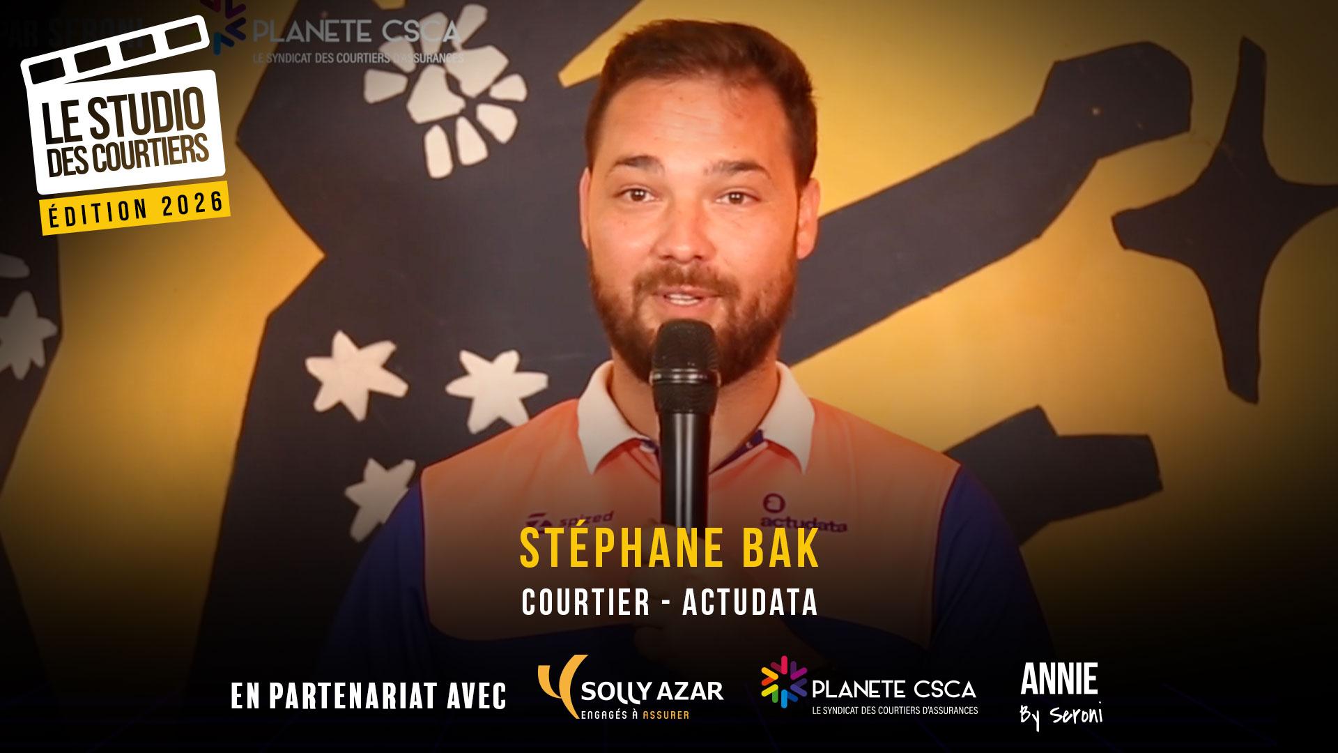 STÉPHANE BAK - ACTUDATA