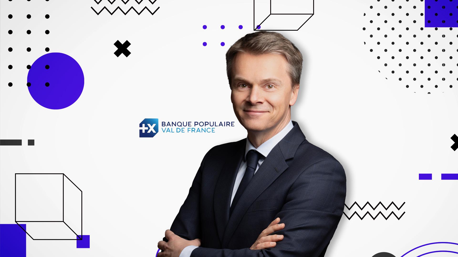 Visuel Banque Populaire Val de France : Bertrand Magnin, nouveau directeur général