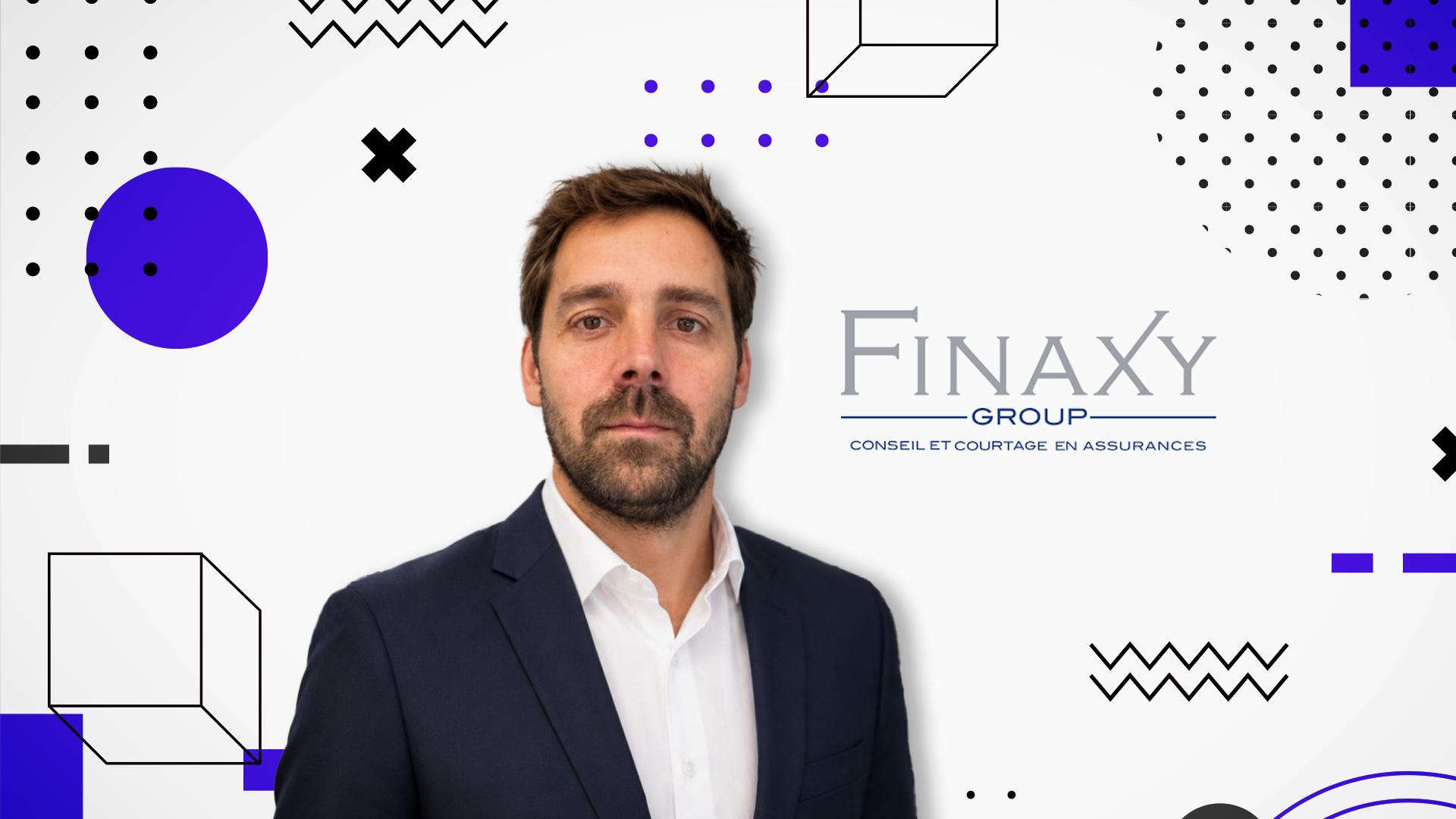 Visuel Finaxy Group : Julien Paillard, directeur des assurances de personnes