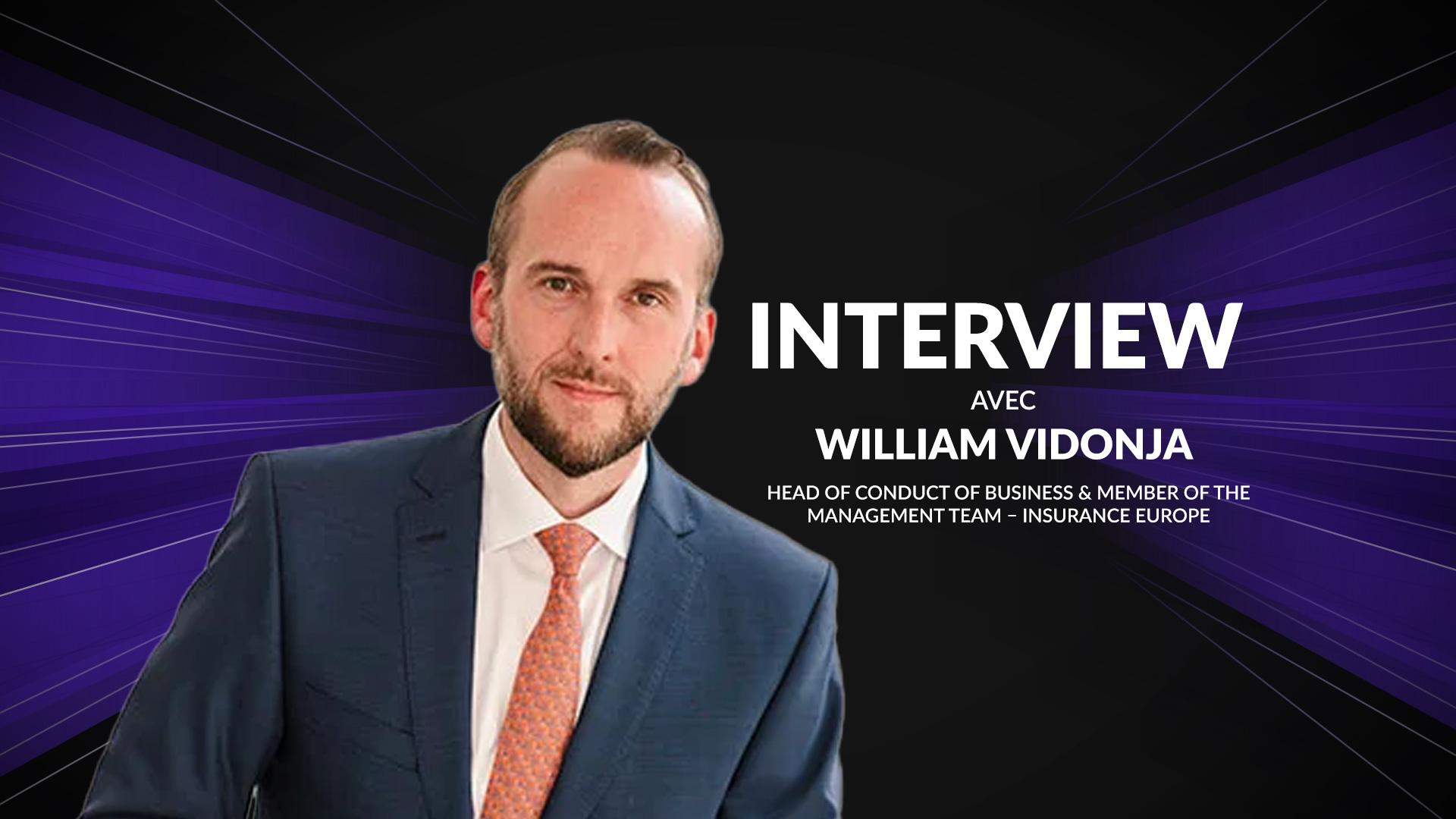 William Vidonja (Insurance Europe) : "La RIS est une occasion manquée"