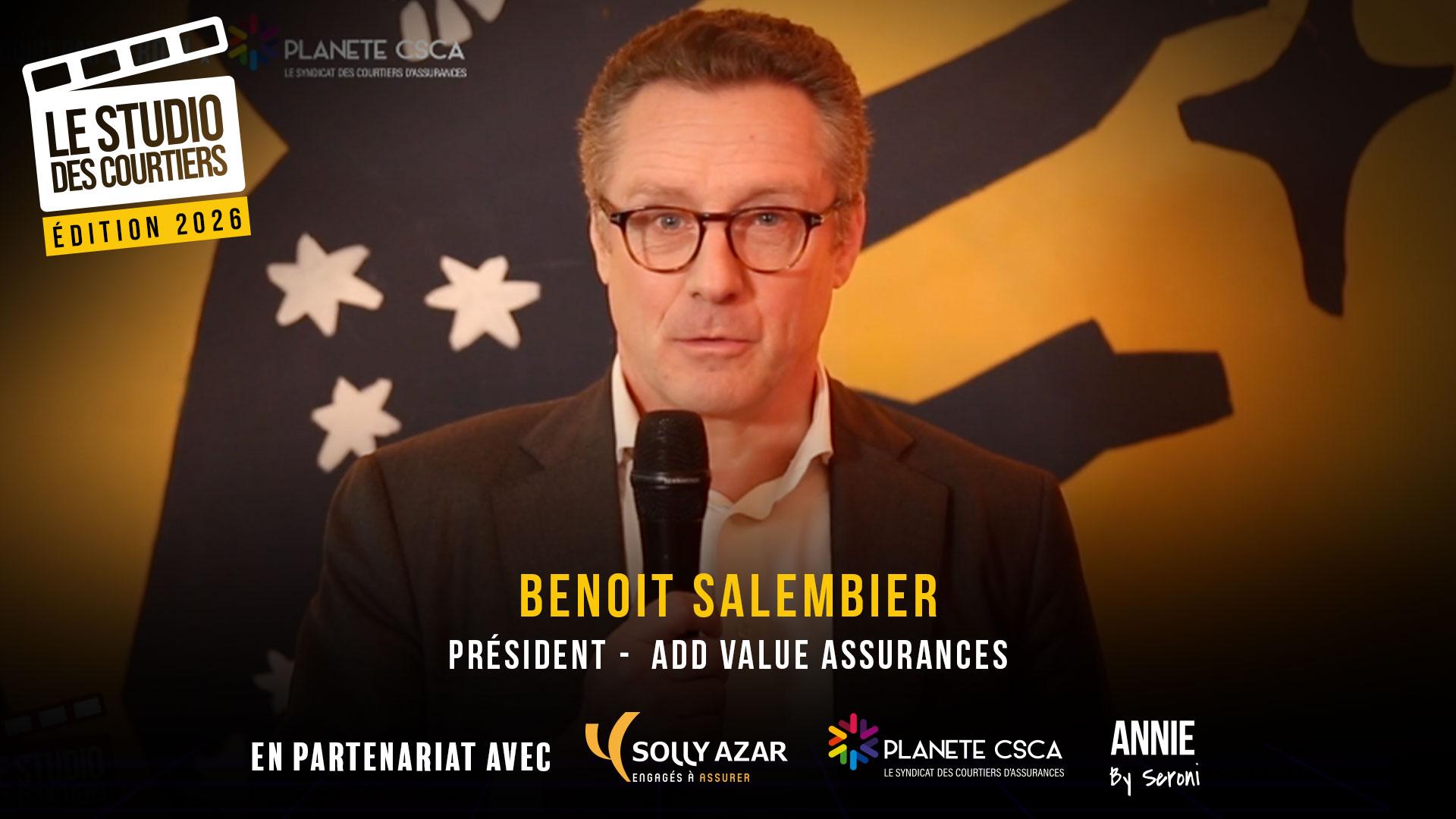 BENOIT SALEMBIER - ADD VALUE ASSURANCES