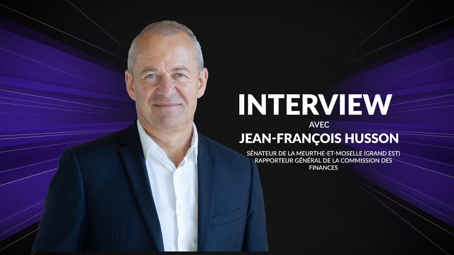 Visuel Jean-François Husson : "Il faut arrêter de mentir aux Français sur la retraite"