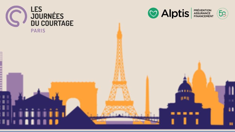 Le Groupe Alptis présent aux Journées du Courtage 2026, à Paris, mardi 15 et mercredi 16 septembre 2026